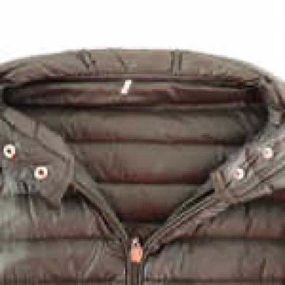 Moncler Barbel Nylon Down Coat 3 Khaki - Picture 7 of 7